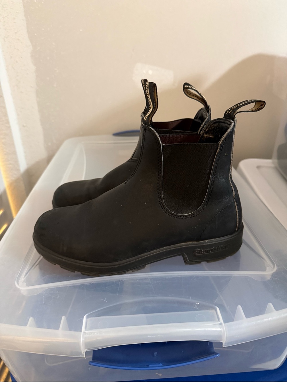 Blundstone unisex Black original Chelsea Boots
